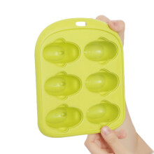 Home Kitchen Ice Cube Tray Little Whale Shape Ice Mold 6 Hole Food Grade Pudding Mold