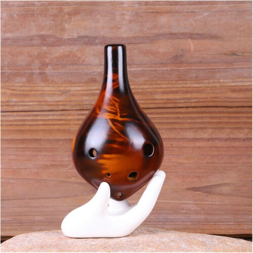 Ocarina 6 Hole Ceramic Ocarina For Beginners Ceramic Wind Instrument 2