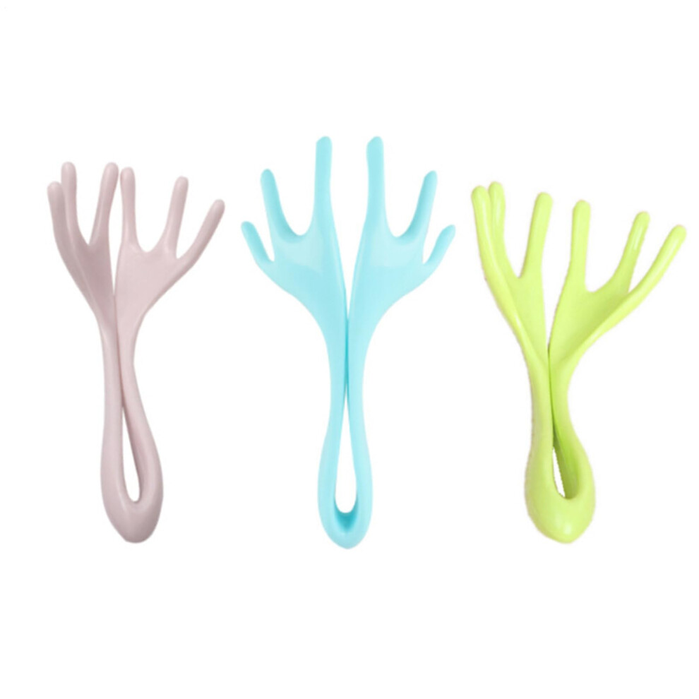 Head Massager Handheld Scalp And Temple Massage Device For Yoga Home Travel Spa Bedroom Random Colours
