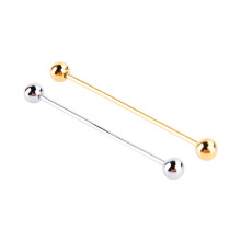 Mens Gold Plated Steel Tie Clips 6 Cm For Wedding And Birthday Party Accessory Metal
