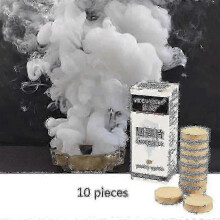 50 Pack White Smoke Balls Special Effects Smoke Bombs for Weddings Parties And Photography Visual Displays