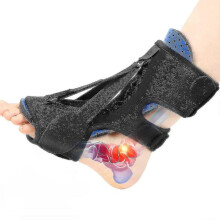 (Blue) Plantar Fasciitis Night Splint, Adjustable Plantar Fasciitis Relief Night Splints For Plantar Fasciitis, Foot Drop