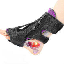 (Purple) Plantar Fasciitis Night Splint, Adjustable Plantar Fasciitis Relief Night Splints For Plantar Fasciitis, Foot Drop
