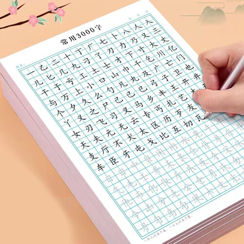 Calligraphy Practice Paper, 20 Sheets, Hard-Pen Friendly, Basic Stroke, Multifunction Grid Writing Paper 2