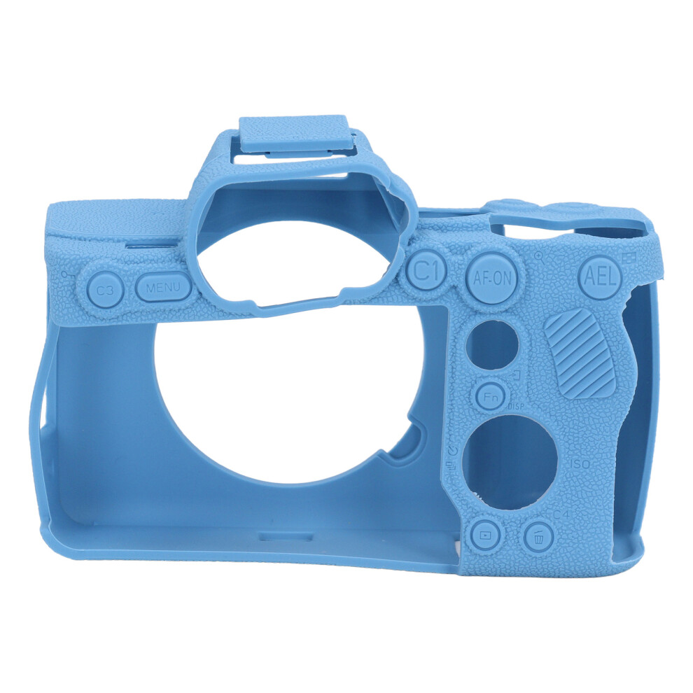 Silicone Camera Case For A7r5 Soft Shockproof Anti Slip 15X11cm Blue 4641337526991