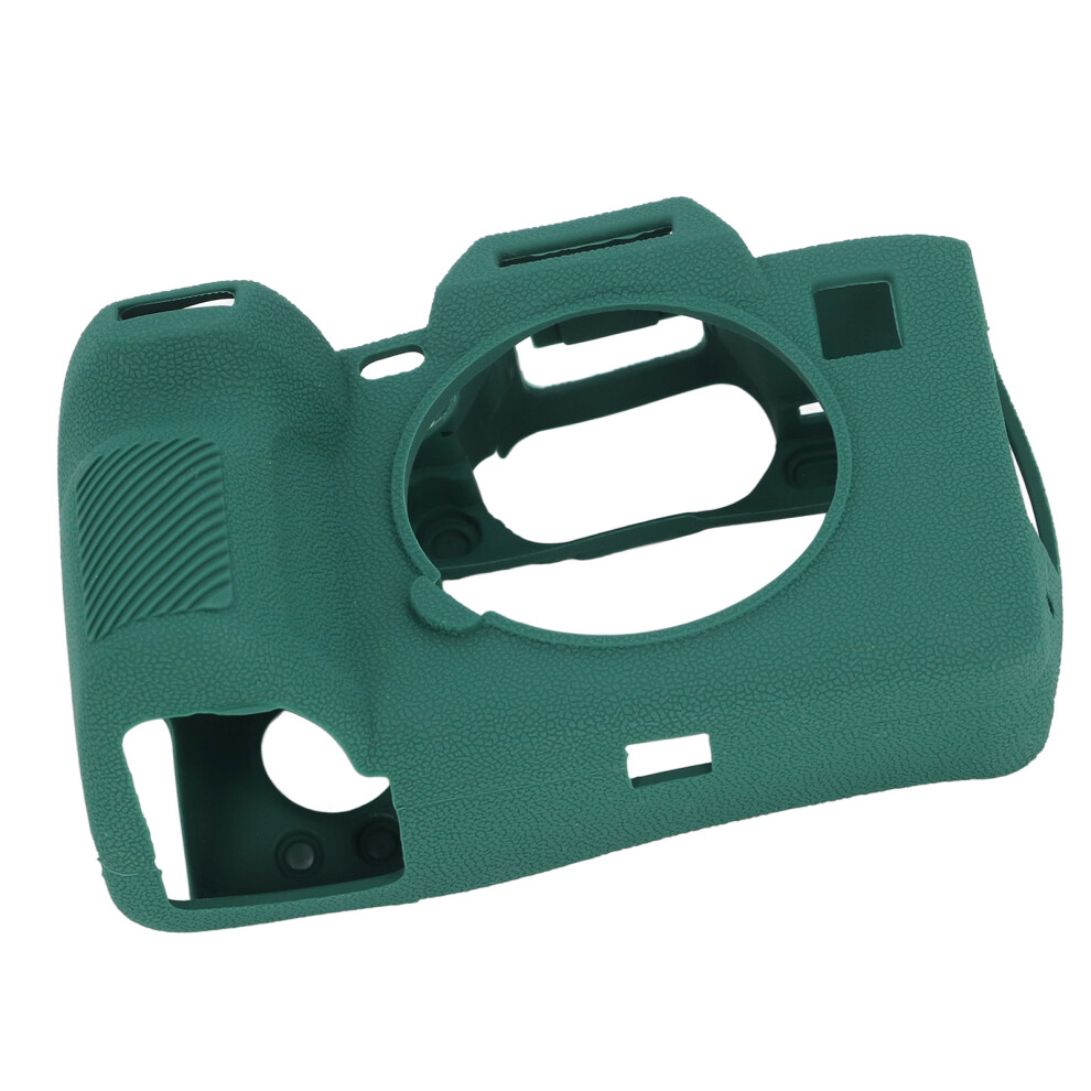 Silicone Camera Case For A7r5, Shockproof, 15X11cm, Dark/Green 8391337526960