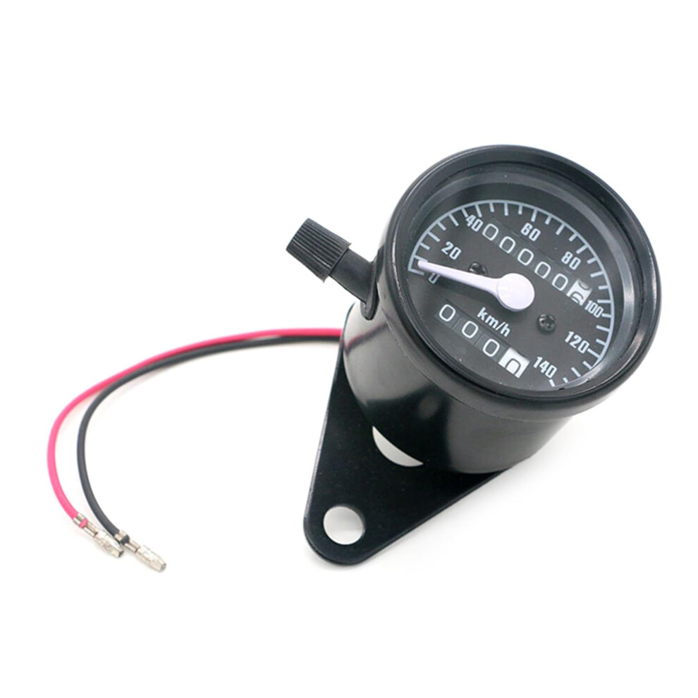 Tachometer And Odometer Gauge, Metal Case, For Drivers, High-Precision Data Readout Black 6276012290850