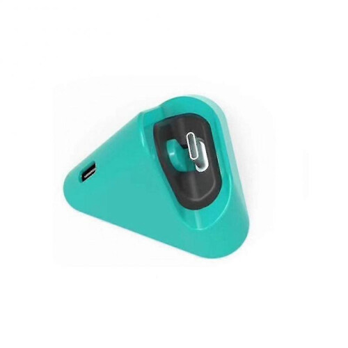 (Yellow) Smallbee Portable Type-c Charging Stand Dock Station Triangle Charger For Ns Switch Lite 1