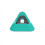 (Blue Green) Smallbee Portable Type-c Charging Stand Dock Station Triangle Charger For Ns Switch Lite 1