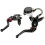 (Silver) 7/8 Inch Motorcycle Front Brakes Master Cylinders Adjust Levers 11