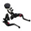 (Silver) 7/8 Inch Motorcycle Front Brakes Master Cylinders Adjust Levers 14