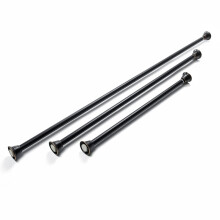 (A) Extendable Telescopic Shower Curtain Pole Rod Bath Door Window Stainless Steel