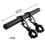 (Blue 10cm) Bicycle Flashlight Holder Handlebar Extender Bike Frame Extension Mount Holder Multi-function Extension Bracket Bike Accessories 8