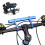 (Red) Bicycle Flashlight Holder Handlebar Extender Bike Frame Extension Mount Holder Multi-function Extension Bracket Bike Accessories 2