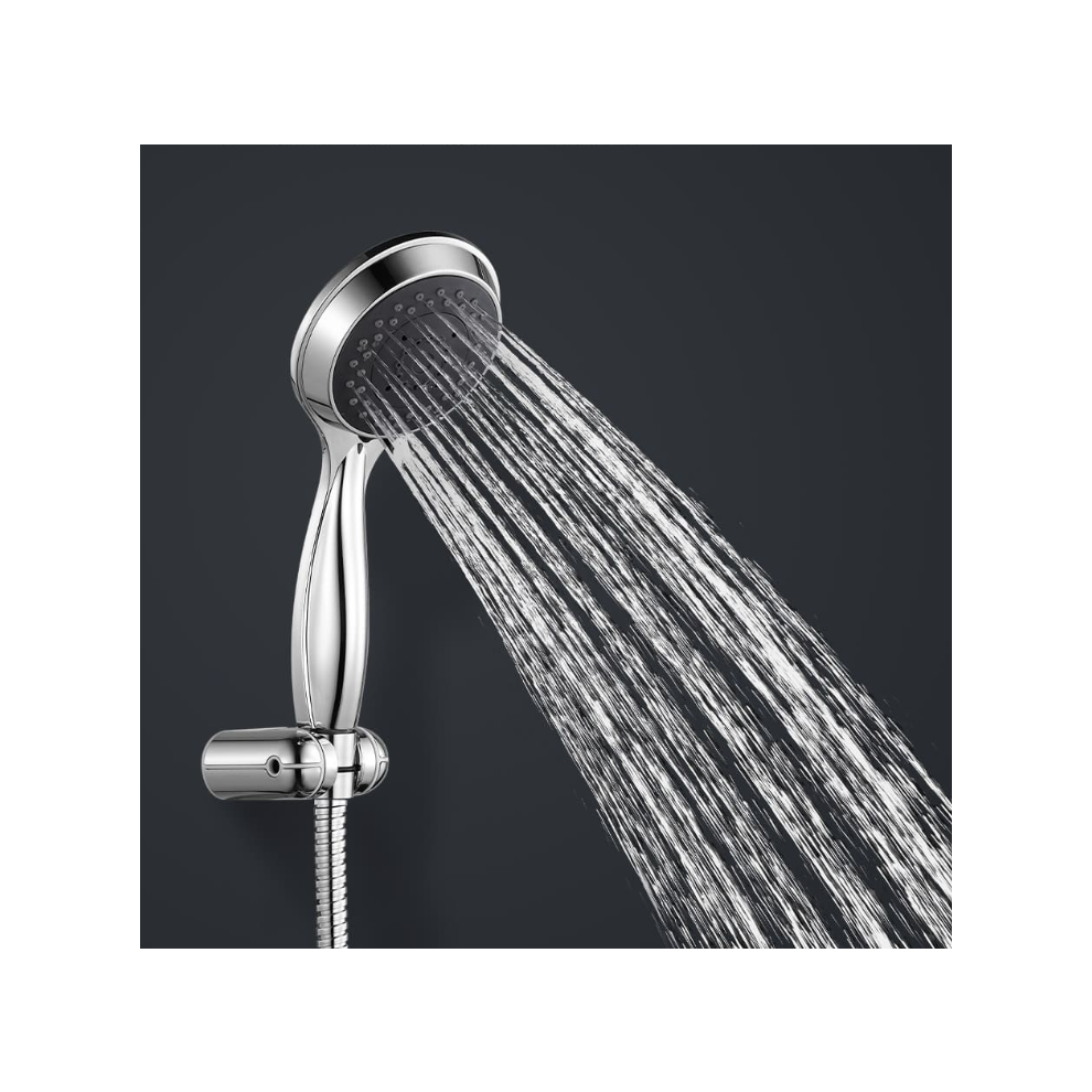 (Type7) Bathroom Handheld Pressurized Shower Head 3 Mode Adjustable Spa Massage Rainfall Spray Silicone Water Panel Bath Shower Head From 6112212809822