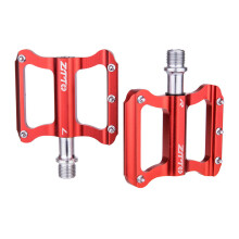 (Red) Outdoor Bicycle Bike Aluminum Alloy Bearing Pedals