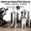 (800ml) Stainless Steel Coffee Percolator Pot Double Layer Large Capacity Coffee Making Containers 7