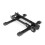 L Type Folding Floor Bike Stand Adjustable Parking Rack Bicycle Storage 10