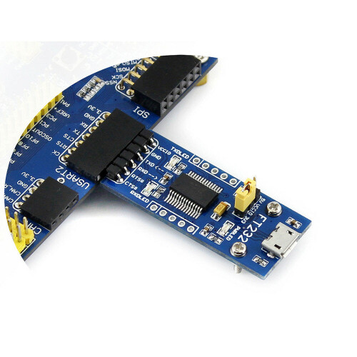 (Micro) USB to Serial USB to TTL FT232RL Communication Module Mini/Micro/Type-A Port Flashing Board 2