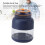 Portable Handheld Fruit Blender 800ml USB Rechargeable Blue 5