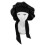 (Black)Silk Bonnet Satin Bonnet For Sleeping Bonnet With Tie Band Night Cap High Quality 1
