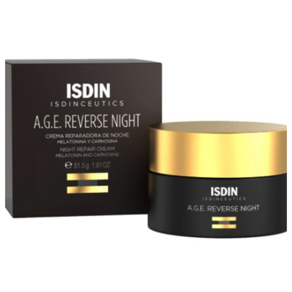 Isdin Ceutics A.G.E. Reverse Night Cream |Intensive anti-aging night cream for mature skin - 50ml