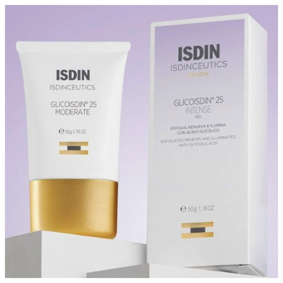 Isdin Ceutics Glicosidin 25 Intense Gel |Reduces wrinkles, fine lines, and blemishes - 50g