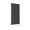 AICA (Black, 1600*680mm?single)) Flat Panel Column Radiator 1