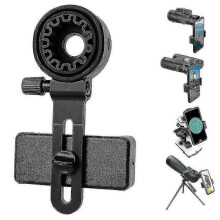 Upgraded Universal Phone Adapter for Telescope Binoculars Microscope Spotting Scope Smartphone Mount