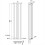 AICA (Black, 1800*408mm?double?) Flat Panel Column Radiator 3