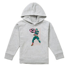 (5-6 Years, Athletic Heather) Captain America Childrens/Kids Emerge Heather Pull Over Hoodie