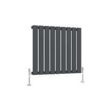 (Anthracite, 600*612mm ?single)) Flat Panel Column Radiator