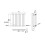 AICA (Anthracite, 600*612mm ?single)) Flat Panel Column Radiator 3