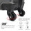 (Grey, 19inch) 19/24/28 inch Horizontal Design ABS Hard Shell Suitcase Set 5