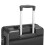 (Grey, 19inch) 19/24/28 inch Horizontal Design ABS Hard Shell Suitcase Set 12
