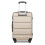 (Gold, 19inch) 19/24/28 inch Horizontal Design ABS Hard Shell Suitcase Set 9