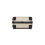 (Gold, 24inch) 19/24/28 inch Horizontal Design ABS Hard Shell Suitcase Set 9