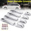 8pcs Set ABS Chrome 4 Door Handle Covers For Chrysler Dodge Jeep 5