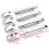 8pcs Set ABS Chrome 4 Door Handle Covers For Chrysler Dodge Jeep 4