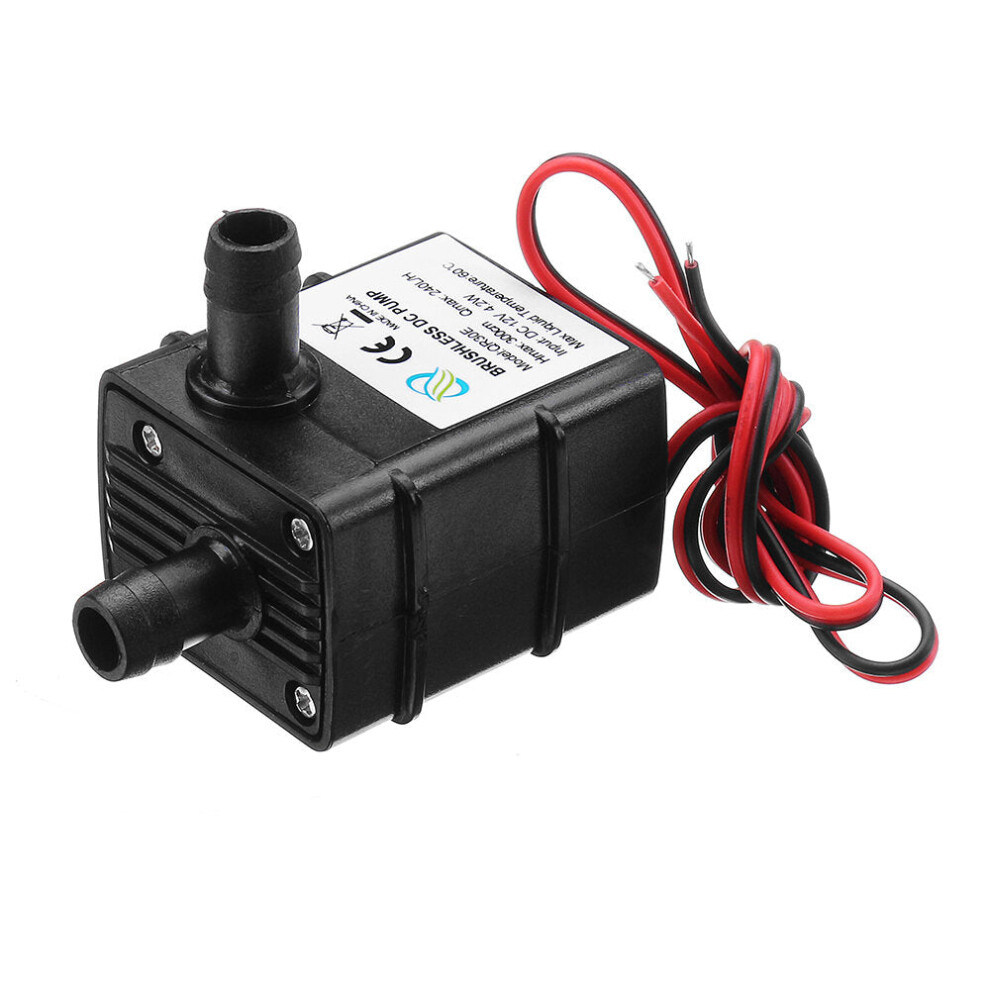 Ultra-quiet Mini Brushless Pump DC 12V 4.2W 240L/H Flow Rate Submersible Water Pumps