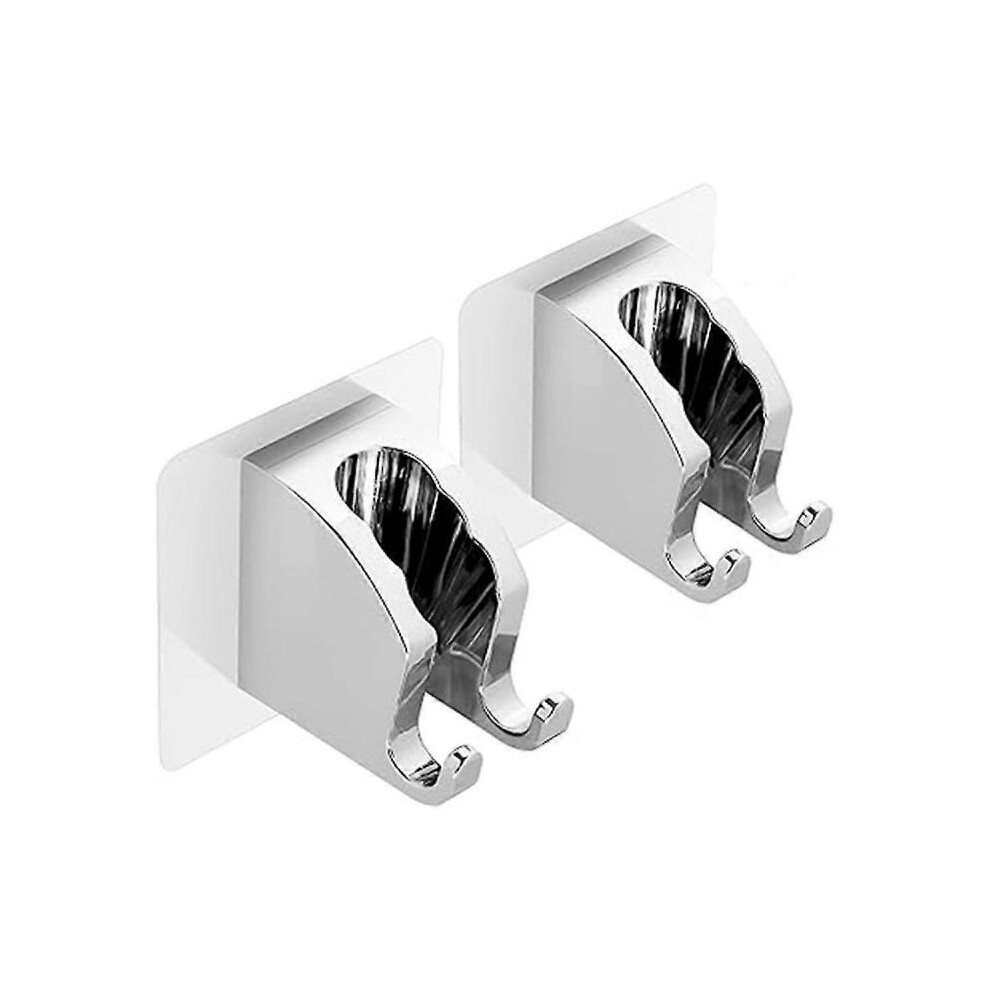 2 Handheld Shower Head Brackets, Shower Head Bracket, Shower Head Base Holder, Wall-Mounted Shower Head Bracket