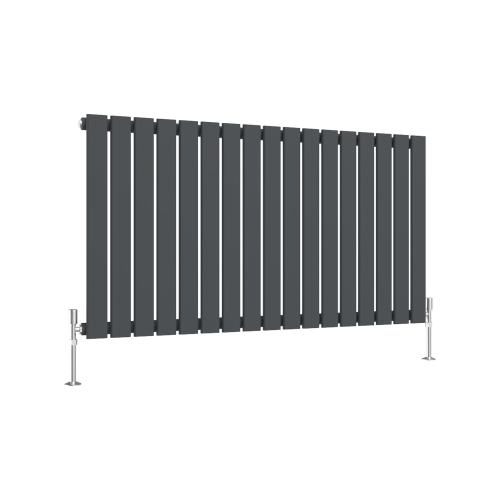 Aica (, 600*1156Mm ?Single)) Flat Panel Column Radiator Anthracite