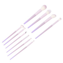 10 Pcs Soft Synthetic Makeup Brushes Set, Purple, Eye Shadows & Blush