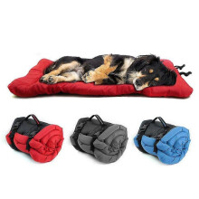 (Blue) Portable Dog Bed Outdoor Travel Dog Mat Cushion Waterproof Pet zZ
