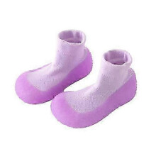 (30-31, purple) Toddler Barefoot Sock Shoes, Minimalist Non-Slip Water Shoes for Kids Boys and Girls zZ