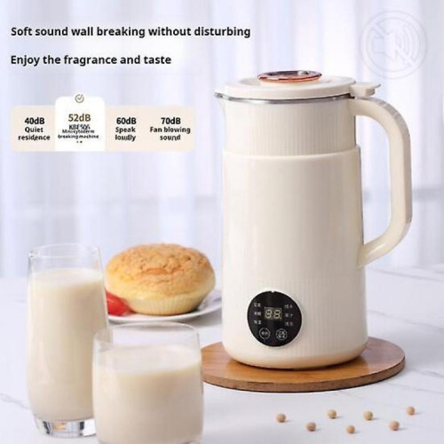 Multifunctional Nut Milk Maker Automatic Soy Machine Sharp Blade Design Heat Preservation Function US Plug Homemade Almond Oat Machine 1