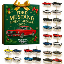(Mustang) 24-Day Mystery Card Game: Secret Under The Snowfall - Interactive Family Christmas Advent Calendar