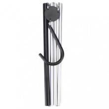 (Black) Foldable Travel Hangers Sturdy Compact Space Saver Drying Rack for Home Travel