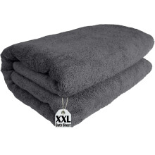 Extra Large Jumbo Bath Sheet Towel 100% Egyptian Cotton Big Soft XL Bath Towels (Charcoal Grey)