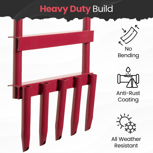 5 Hollow Tine Aerator, Green Grass Soil Improver 2